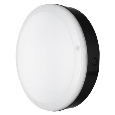 SURFACE BULKHEAD 300 15W 4000K SENSOR BK IP65 LEDVANCE (4058075647602)